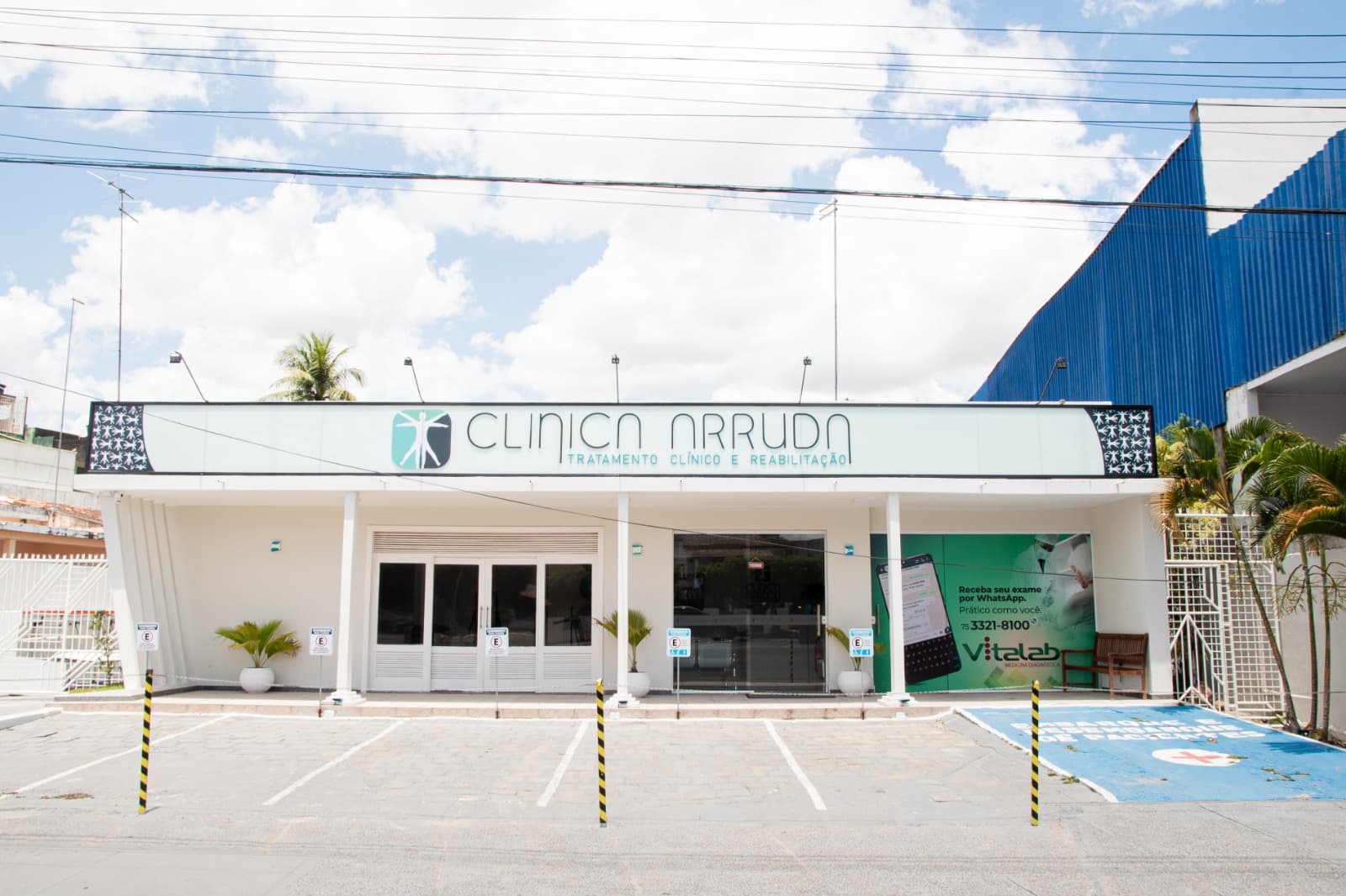 Ambiente interno da clínica